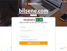 Tablet Screenshot of bilsene.com